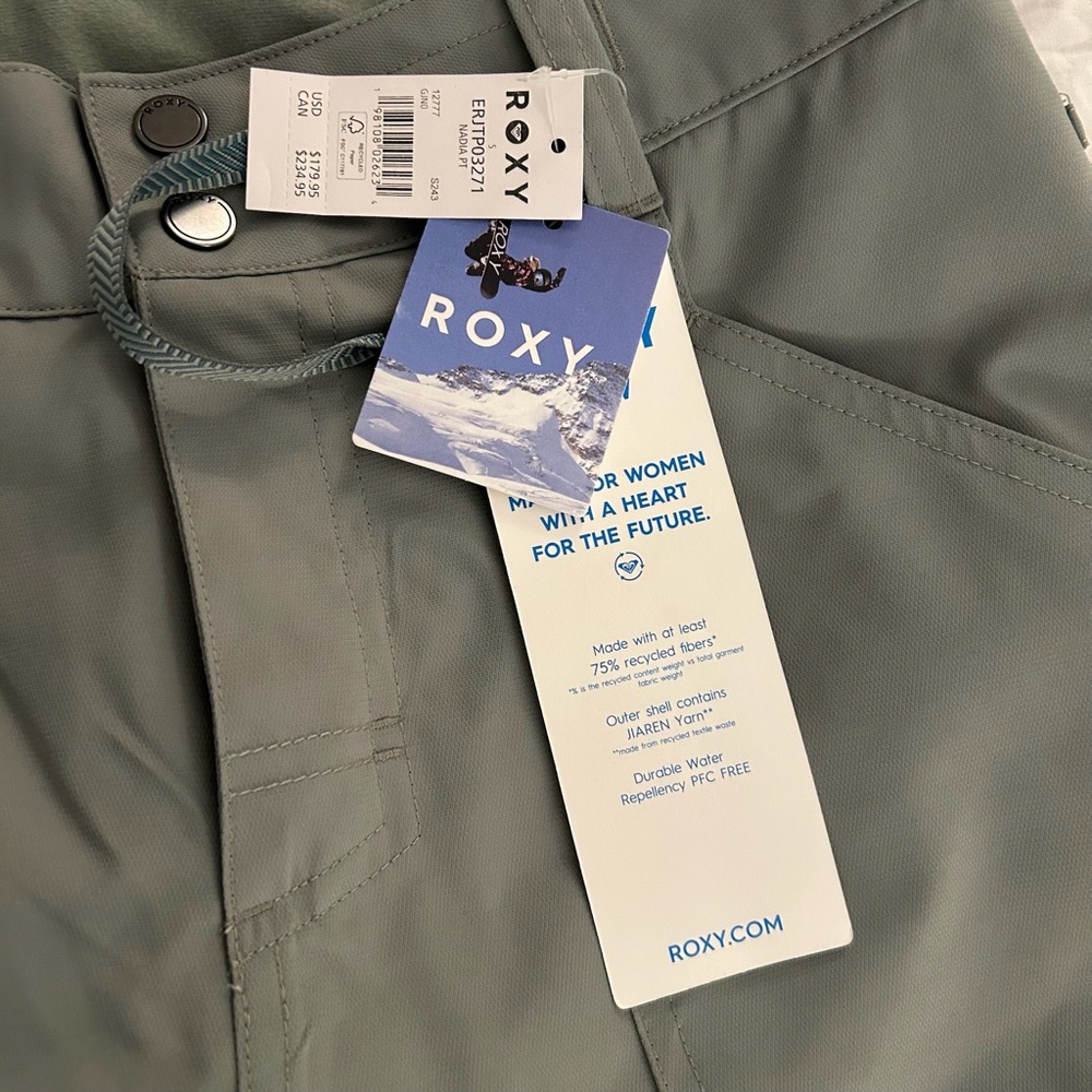 NWT Roxy Nadia Snow Pants Size Small - Picture 12 of 14